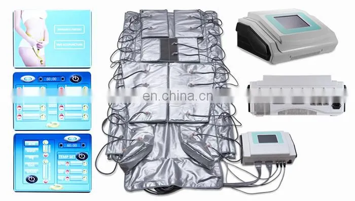 Factory Price 3 in 1 Far Infrared Pressotherapy EMS Lymphatic Drainage Machine for Slimming