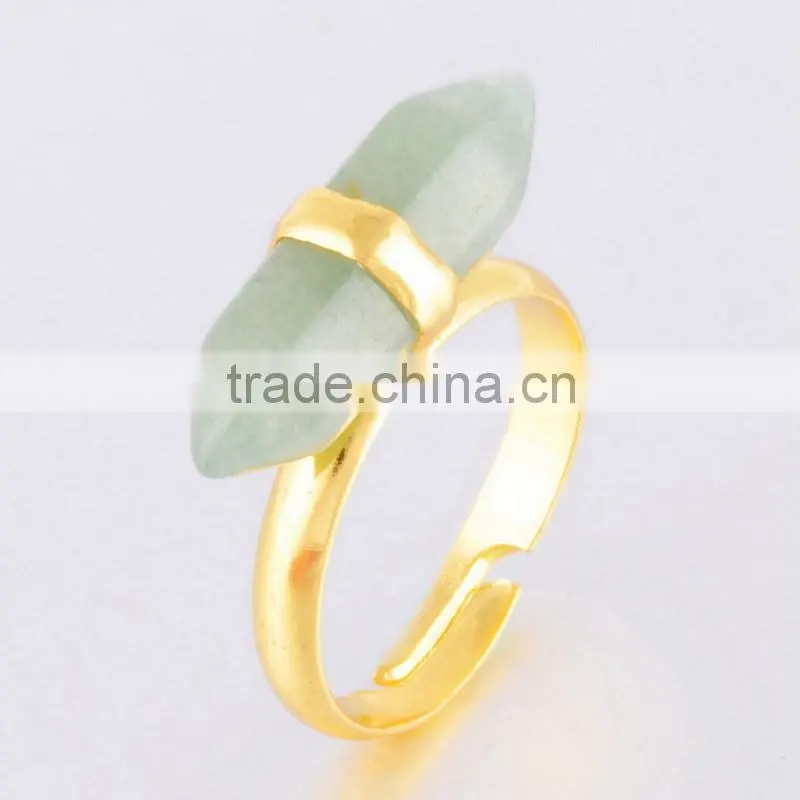 Wholesale fashion jewelry gold wedding rings for women with low moq