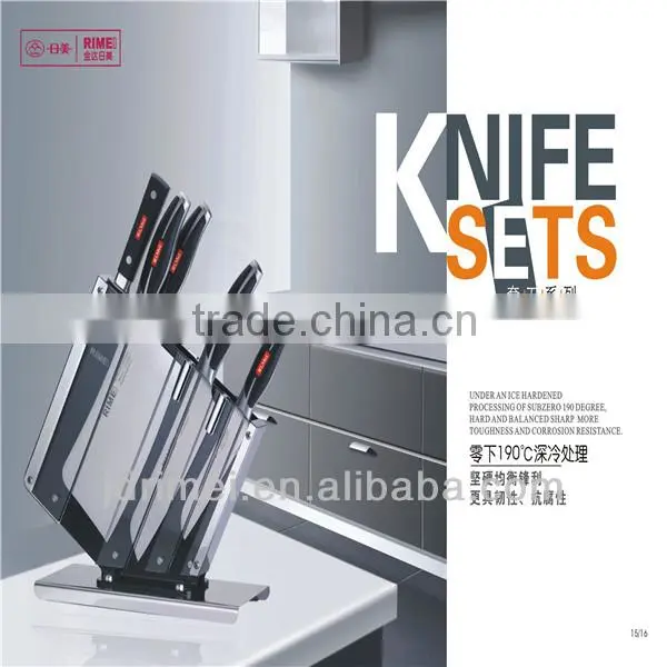 Promotion carved bone handle knife