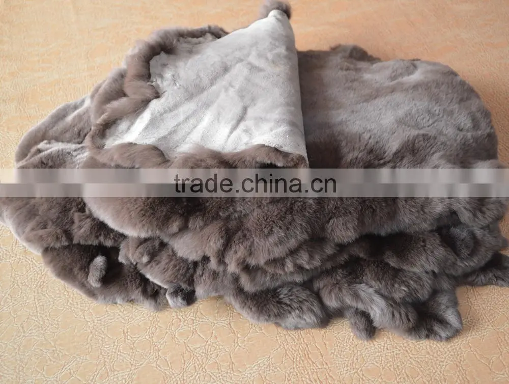 fashion design rex rabbit fur wholesale
