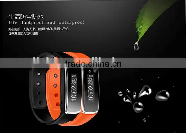 Sleeping monitor date&time bluetooth pedometer waterproof LC- V5 Smart Bracelet