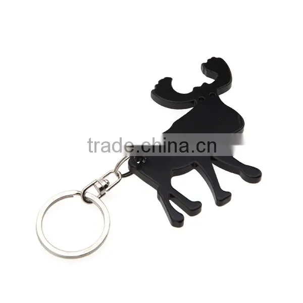 Aluminum alloy bottle opener keychain