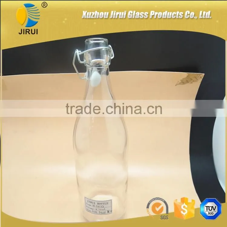 1000ml glass bottle with lid