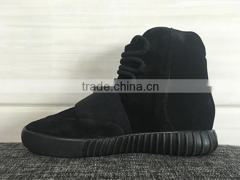 2016 full color high quality leather yeezy 750 boots