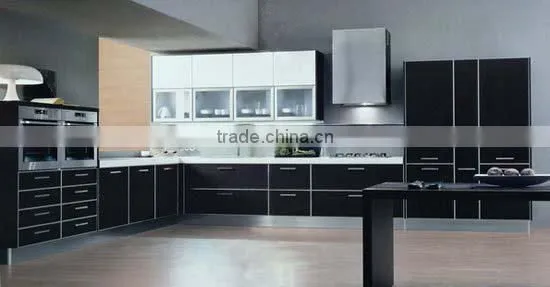 Modern Design with solid wood colors kitchen Cabinet,wood rolling cabinet