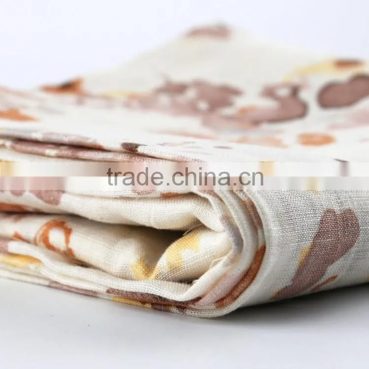 21*21 linen print fabric,fashion linen fabric for dress & blouse,100% linen fabric