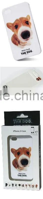 2011 Fashion Iphone 4g case / Welsh Corgi case for iphone 4 / iphone 4 accessory design /Hot selling for iphone4 case