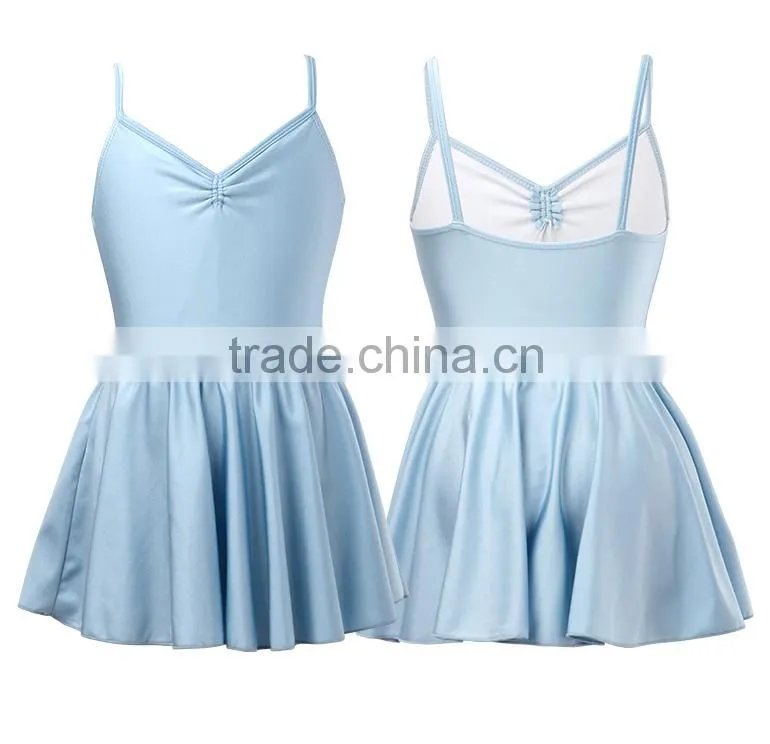 Children Camisole Leotards and Skirt