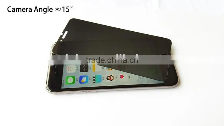 clear 9H anti-explosion tempered glass screen Factory supply privacy screen protector for iPhone 6