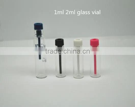 1ml tubular glass sample vial for perfume