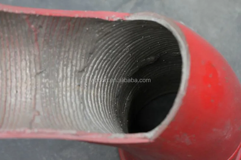 Wodon High quality surfacing welding abrasion resistant pipe and fittings