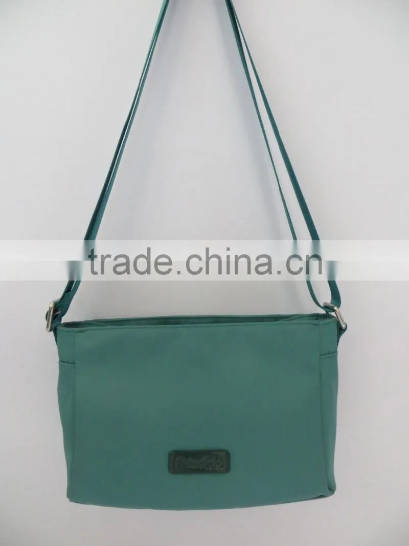 high quality waterproof nylon handbag shoulder strap bag