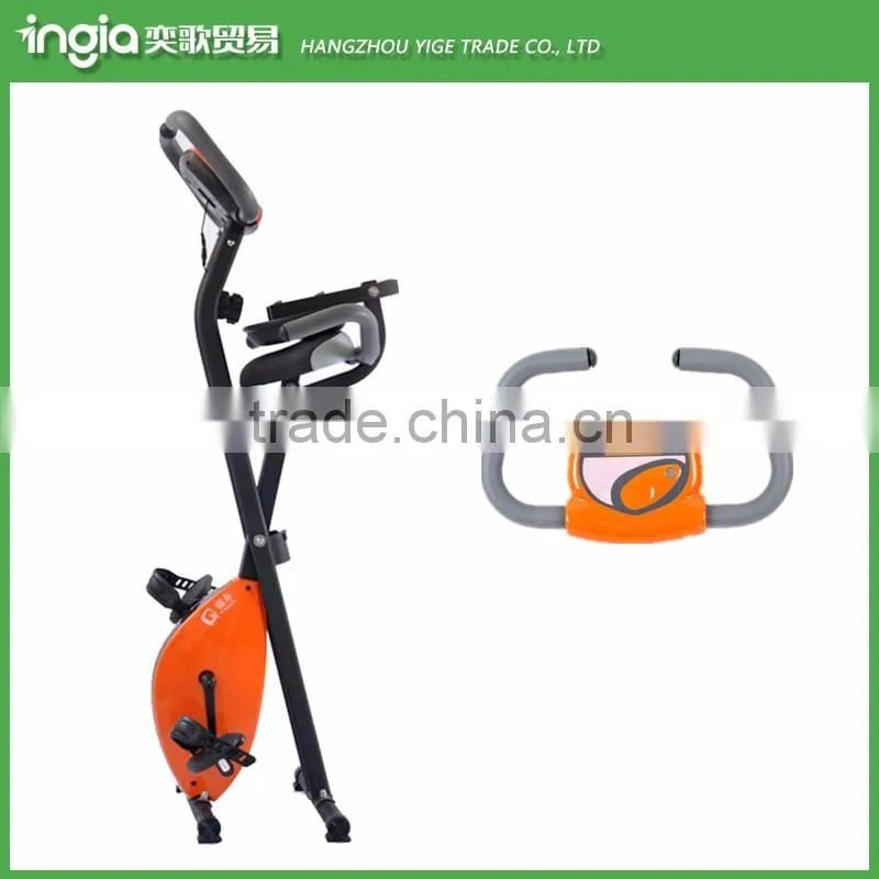 X-Bike Confidence Fitness Folding Stationary Upright Magnetic Exercise Bike