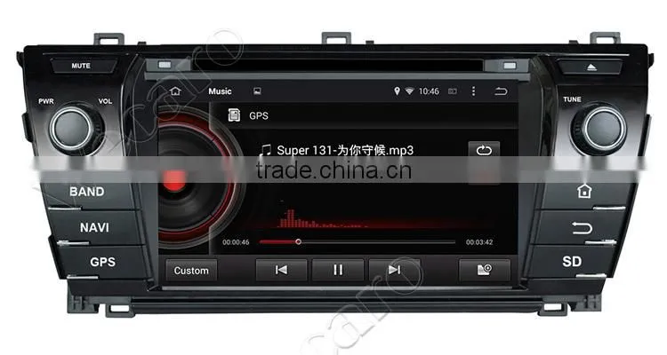 Wecaro WC-TC7019 Android 4.4.4 car stereo 2 din for toyota corolla audio system tv tuner 2014 2015
