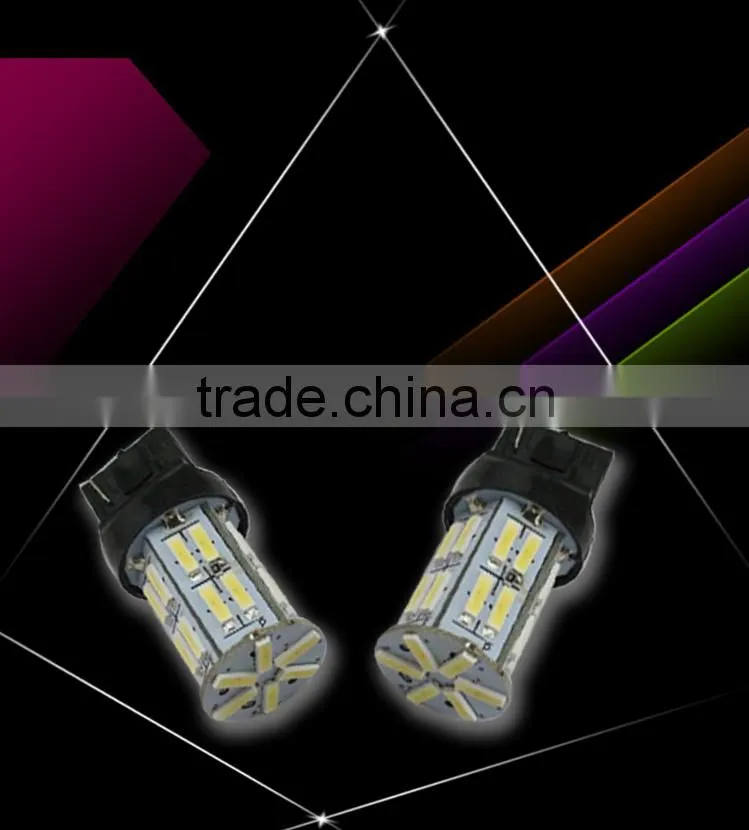 Hot selling smd t20 7014 chips flashing led car side light bulbs