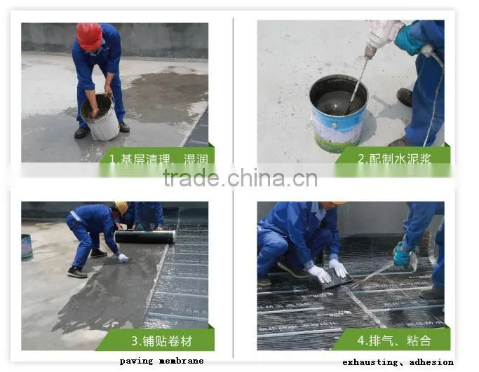 SBS/APP waterproof membrane waterproofing materials for concrete roof