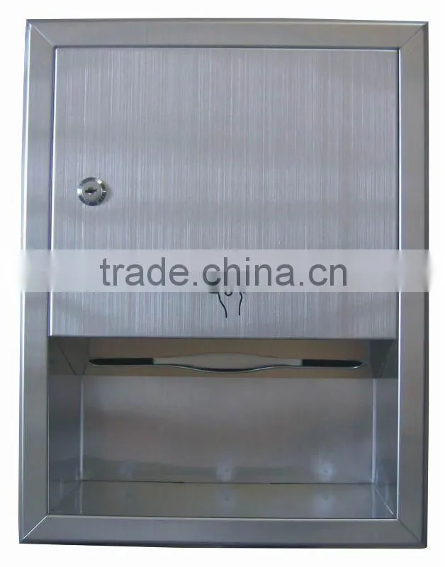 SS 304 Recessed Paper Towel Holder D-718A1