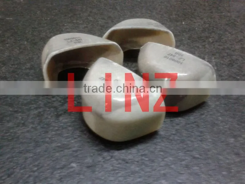 Composite toe caps for safety shoes