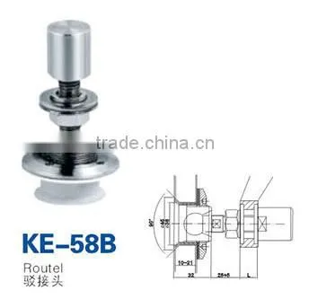 KE-S3 Good quality curtain wall system, glass spider fitting