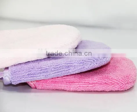 Microfiber Cosmetic Glove/Facial Mitt For Make up Remove