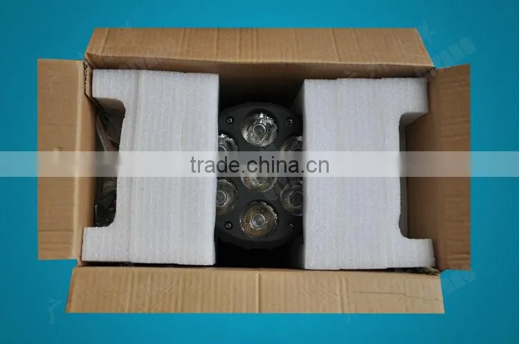 QY-3109 7pcs 10W RGBW 4 IN 1 led beam moving head