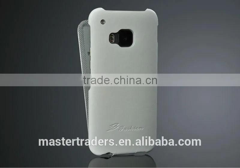 Original Fashion 64 Grain Flip PU Leather Case For HTC One M9 MT-3555