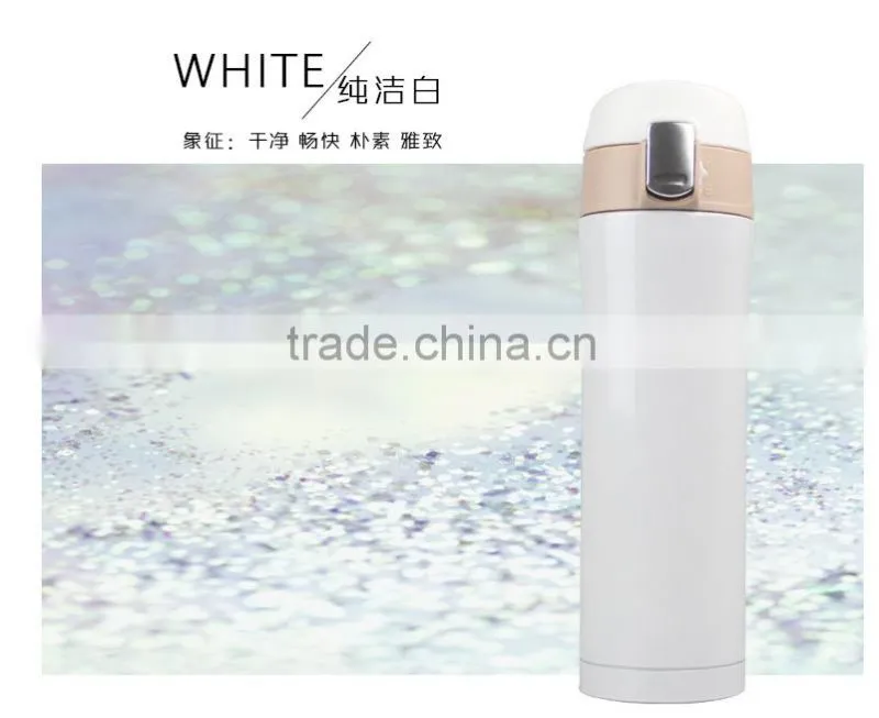 stainless steel hot water bottle with lock lid