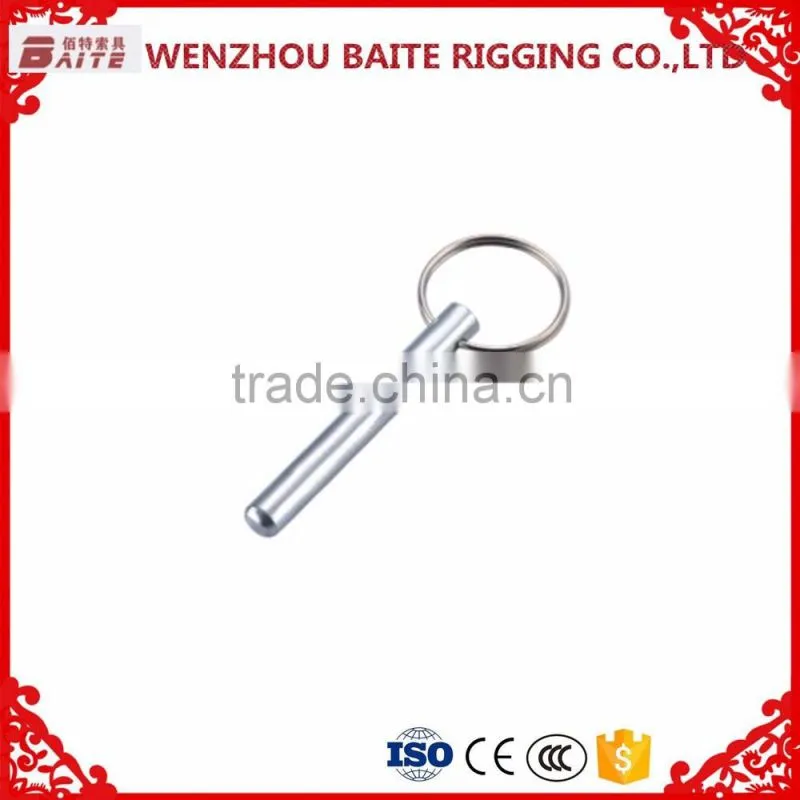 28MM Zinc plated Locking pin ,hitch pin ,roldign-up pin ,Spring pin,clip single winded rigging hardware Manufacturer