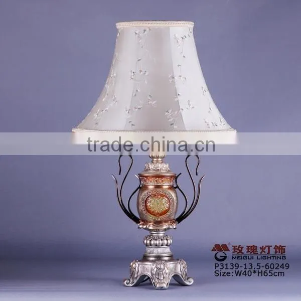 polyresin lighting floor with shade