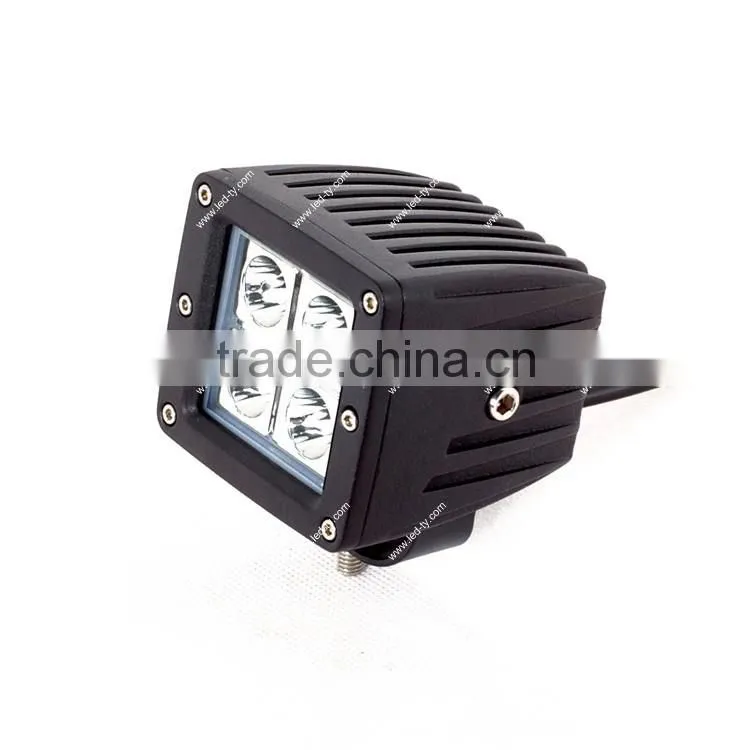 16W 3" Square LED driving light CREE led car driving light LED work Light/lamp offroad led lighting,ATV,track