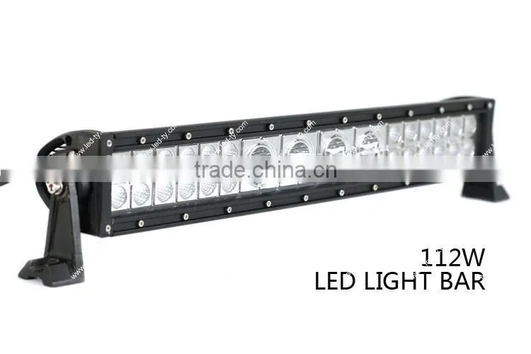 21.5 Inch Hybrid LED Off Road Light Bars /Spot Flood Combo Beam 112w LED Driving Light Bar