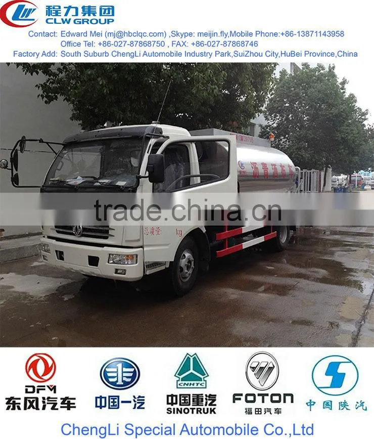 6000 liter bitumen paver, 6 m3 bitumen tanker truck