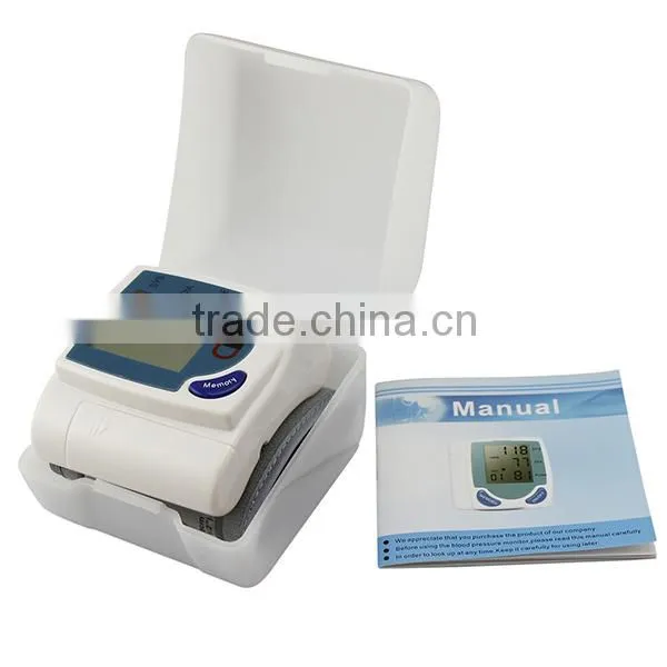 Automatic Digital Wrist Blood Pressure Monitor Heart Beat Rate Pulse Meter