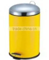 high quality foot pedal outdoor stainless steel dustbin