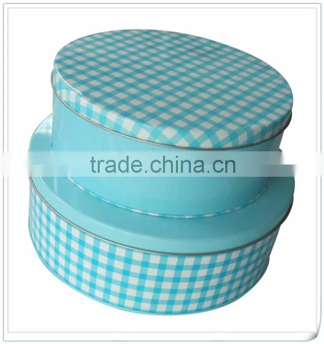 Promotional food grade tin containers
