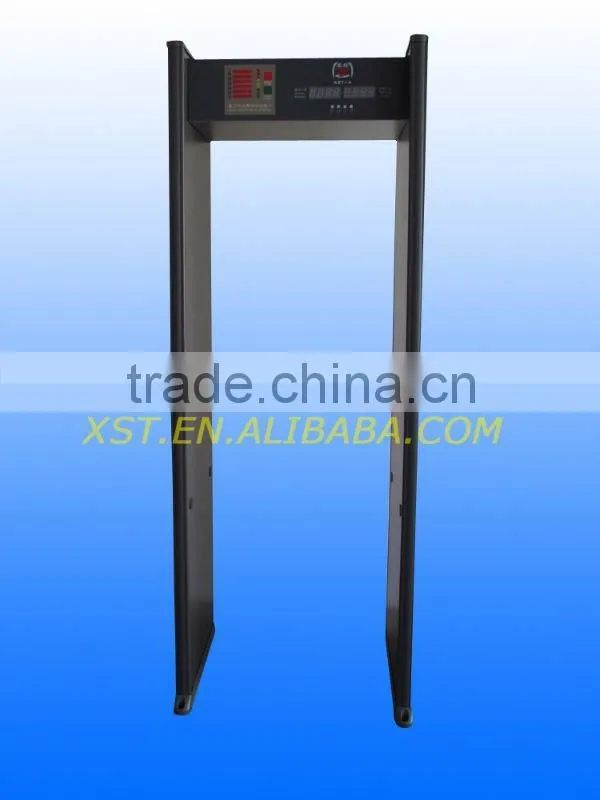 China walk through metal detector door , security archway gates products with alarm