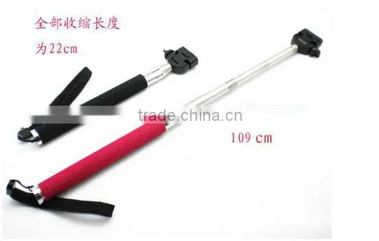 factory Cheap Flexible Handheld wireless Monopod for monopod for camera and phones