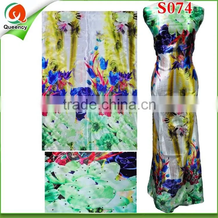 S076 natural scarves silk 2014 latest design fashion double-layer high quality natural scarves silk