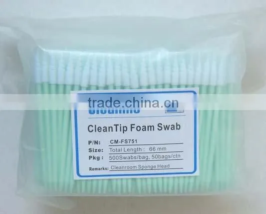 Cleaning Swabs for micro machine ,spiral head swab