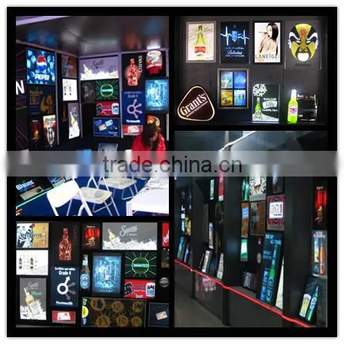 Top seller nice looking Light up EL Poster outdoor for promotional