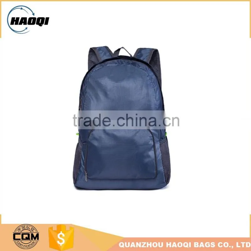 Nylon foldable backpack light weight backpack ecology backpack