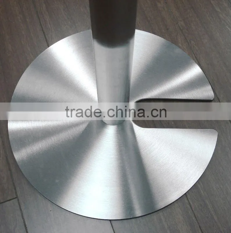 stacking type crowd contorl barrier base