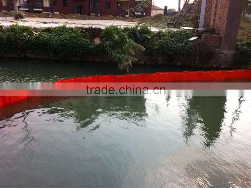 PVC Floating Oil Containment Fence Boom To Keep Oil Out