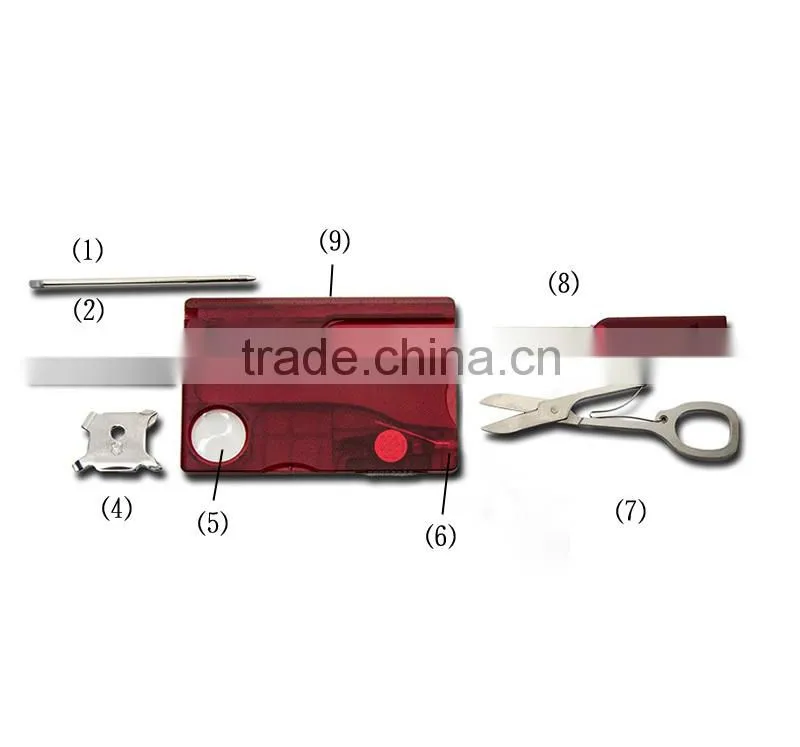 Portable Creative Army Card & Multi Survival Tool