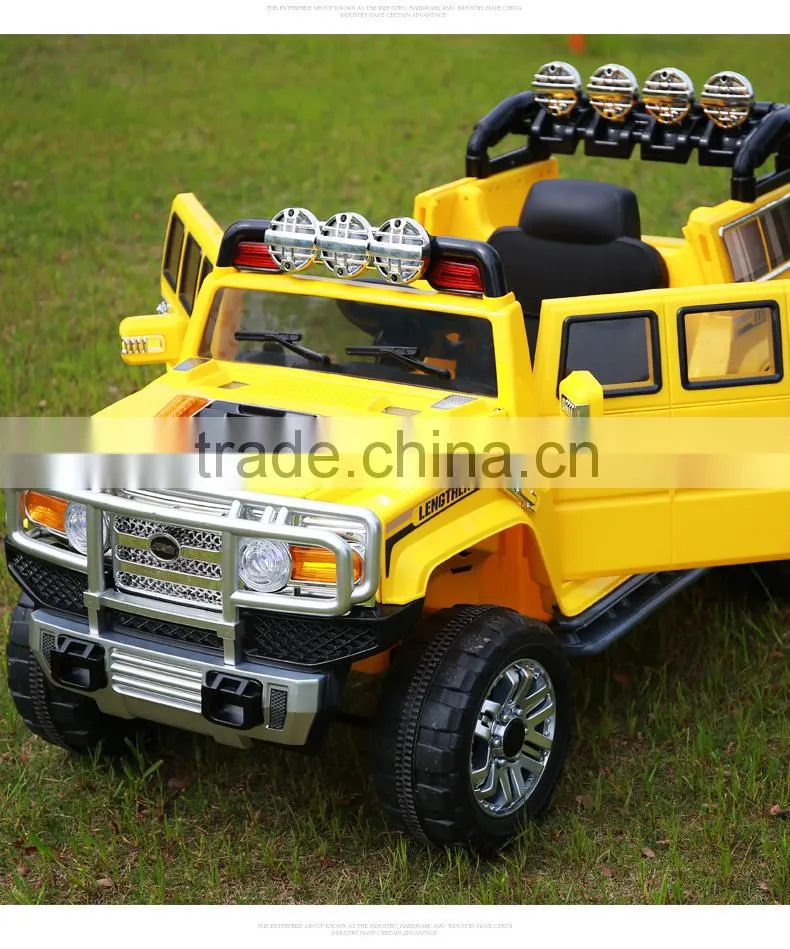 New product Battery Power remote control ride on hummer for boy JJ255