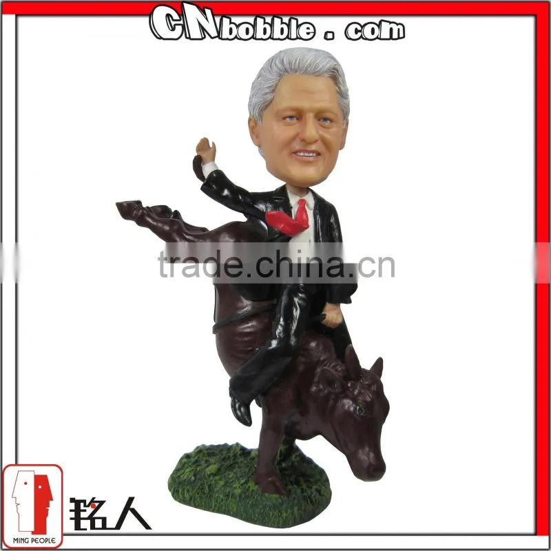 personalized christmas figurine/ bobblehead
