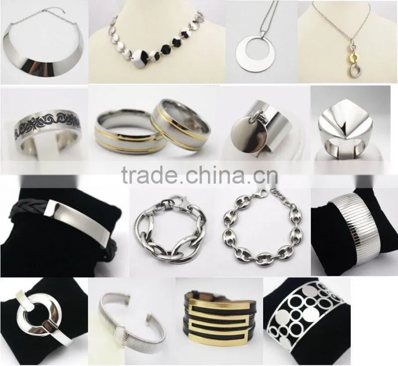 wholesale fashion vintage round pendant gold earring stainless steel