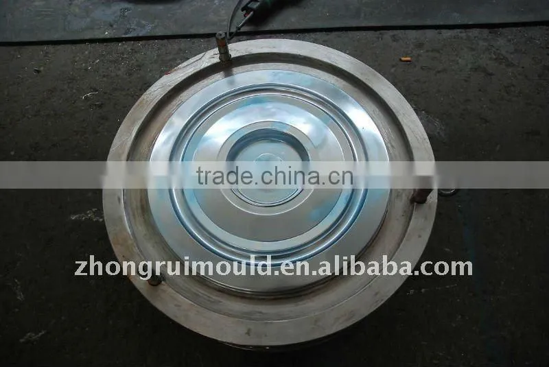 plastic bucket cover injection mould