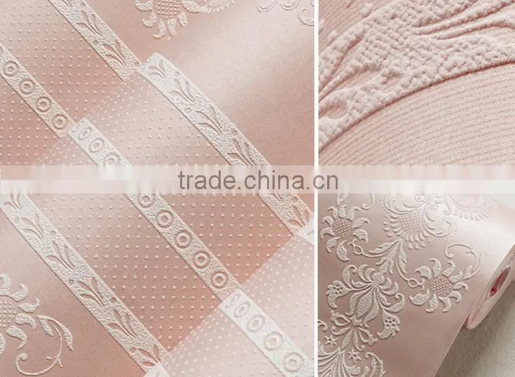 home interior decorative non woven wallpaper designer wallpaper sale
