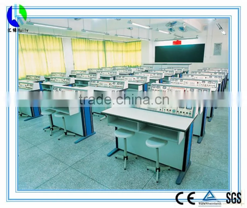 new design used school furniture student physics lab table and chair furniture (HL-MST032)